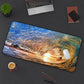 Ocean Wave Mousepad - Stunning Sea Wave Pattern Deskmat - Large Gaming Deskpad