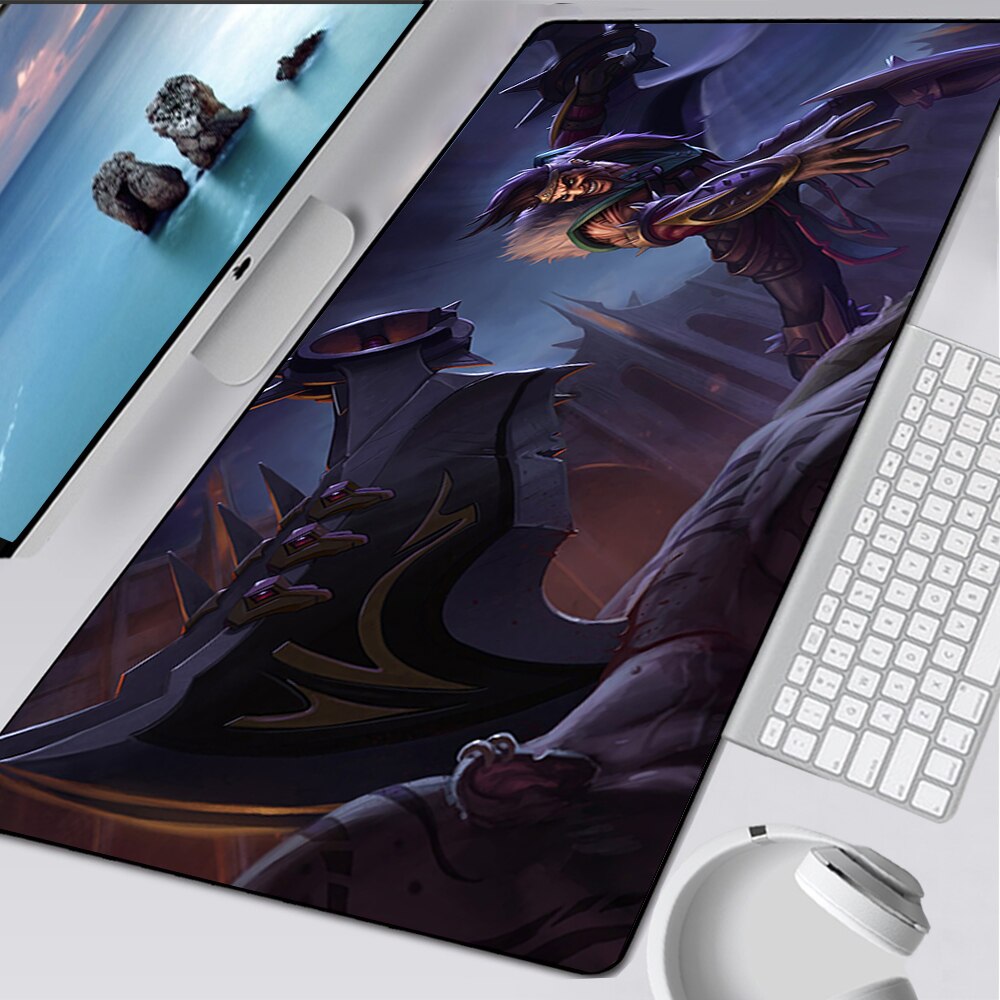 LoL Draven Gaming Mousepads, Soul Reaver Draven, Ruined, Gladiator, Mecha Kingdoms, Primetime, Debonair, Pool Party, League of Legends Deskmat Gift