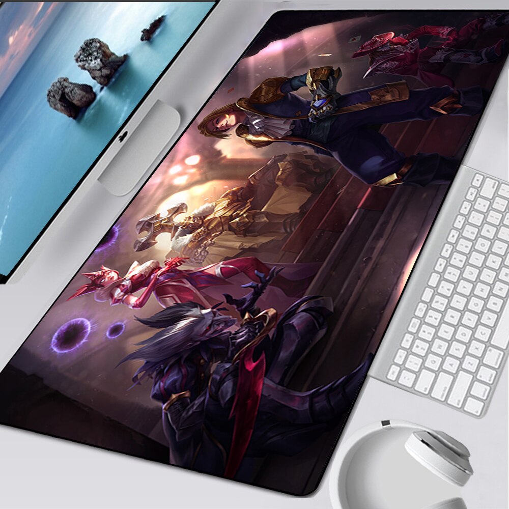 LoL Ezreal Gaming Mousepads, Porcelain Protector Ezreal, Faerie Court Ezreal, Pajama Guardian Ezreal, SSG Ezreal, Pulsefire Ezreal, TPA Ezreal, Ace of Spades Ezreal, Nottingham Ezreal, League of Legends Deskmat Gift