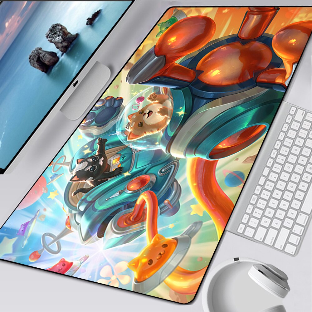 LoL Blitzcrank Mousepad Collection All Skin, Riot, Victorious Blitzcrank,  Space Groove, iBlitzcrank, Witch's Brew, League of Legends Deskmat Gift