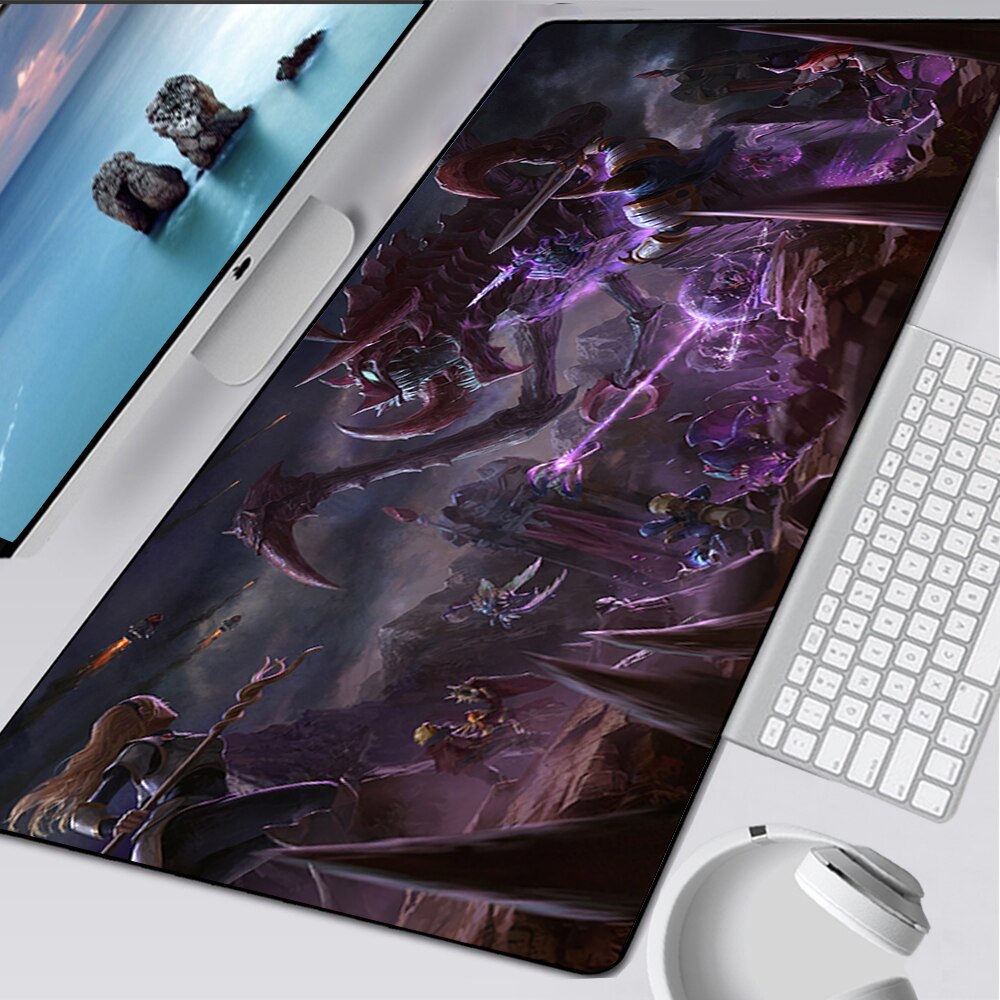 LoL ChoGath Gaming Mousepads, Jurassic ChoGath, Prestoric Chogath, Nightmare, Gentleman, Broken Covenant, League of Legends Deskmat Gift