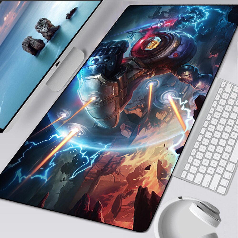 LoL Blitzcrank Mousepad Collection All Skin, Riot, Victorious Blitzcrank,  Space Groove, iBlitzcrank, Witch's Brew, League of Legends Deskmat Gift