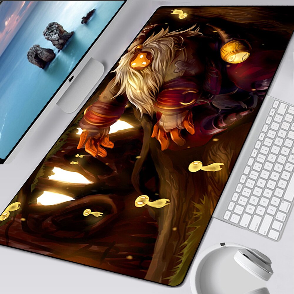 LoL Bard Mousepad Collection All Skin, Astronaut Bard, Snow Day Bard, Elderwood Bard,  Cafe Cuties Bard, League of Legends Deskmat Gift