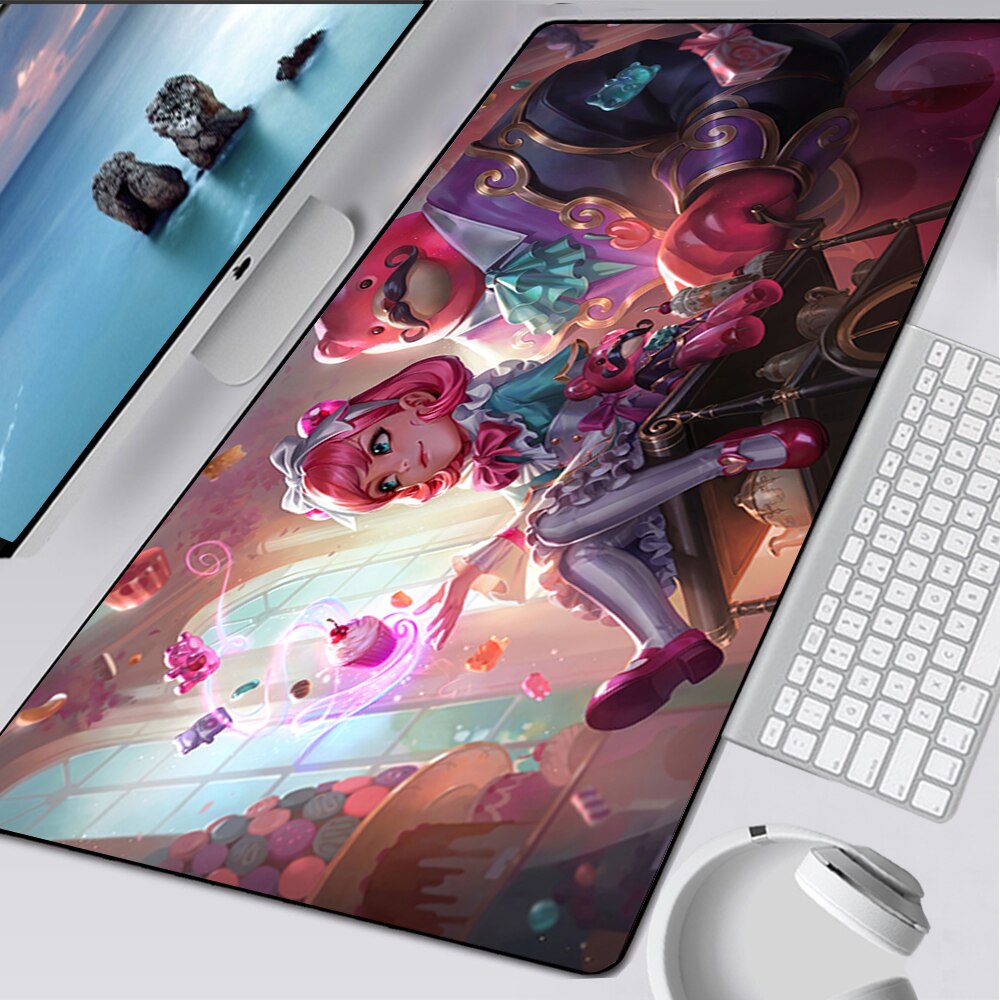 LoL Annie Mousepad Collection , Annıe-versary, Sweetheart annie, Hextech, Panda, Super galaxy, Annie ın wonderland, Cafe cutıes, Goth