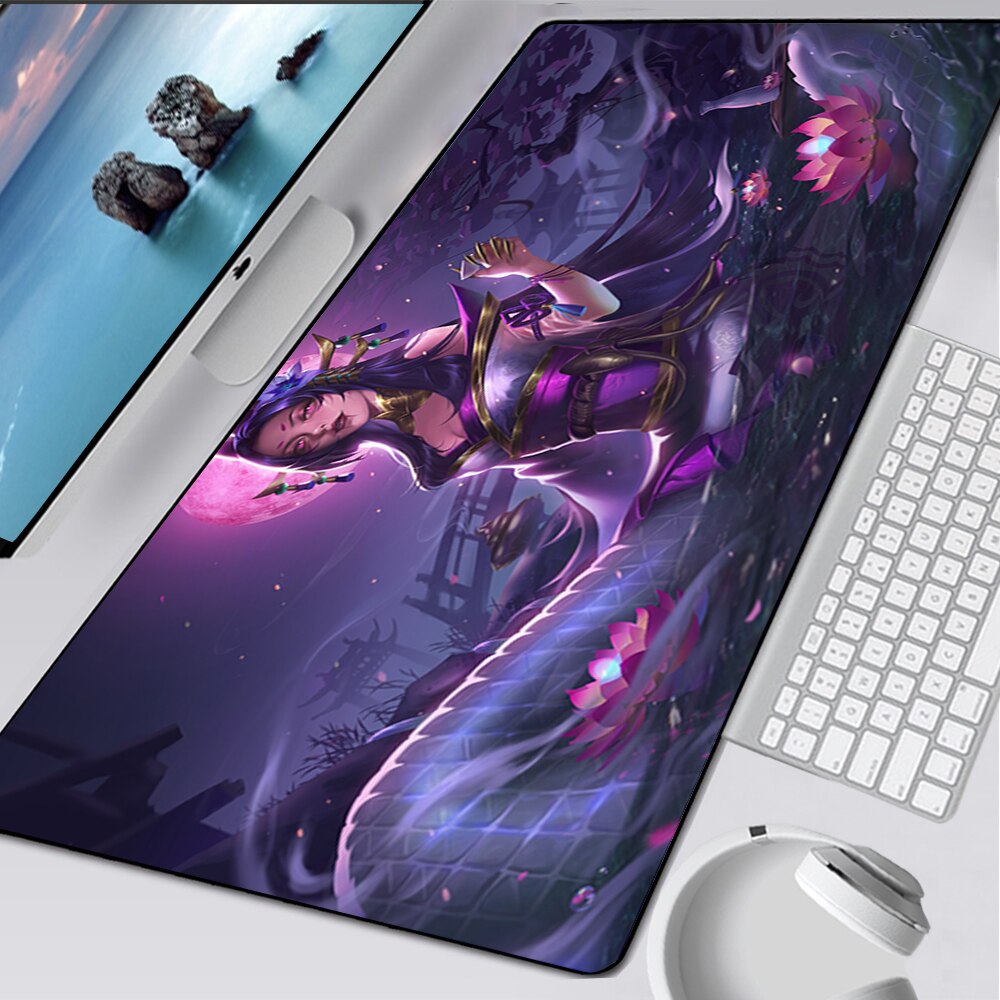 LoL Cassiopeia Mousepad Collection, Coven, Spirit Blossom Cassiopea, Eternum Cassiopeia, Jade Fang Cassiopeia, League of Legends Deskmat Gift