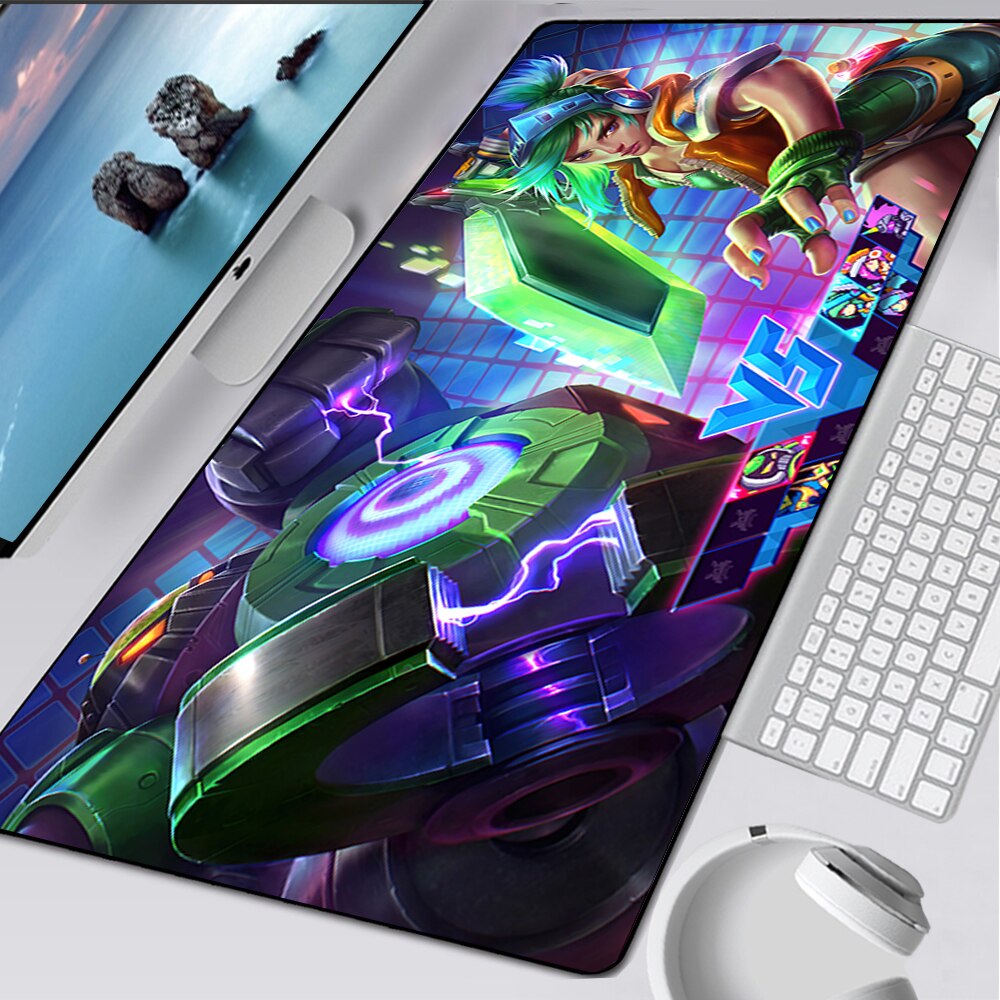 LoL Blitzcrank Mousepad Collection All Skins, Lancer Paragon Rogue, Goalkeeper, Boom Boom, Zenith Games, Battle Boss, League of Legends Deskmat Gift