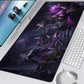 LoL Ashe Mousepad Collection, Cosmic Queen, Coven Ashe, Project: Ashe, Championship, Fae Dragon, Freljord, League of Legends Deskmats