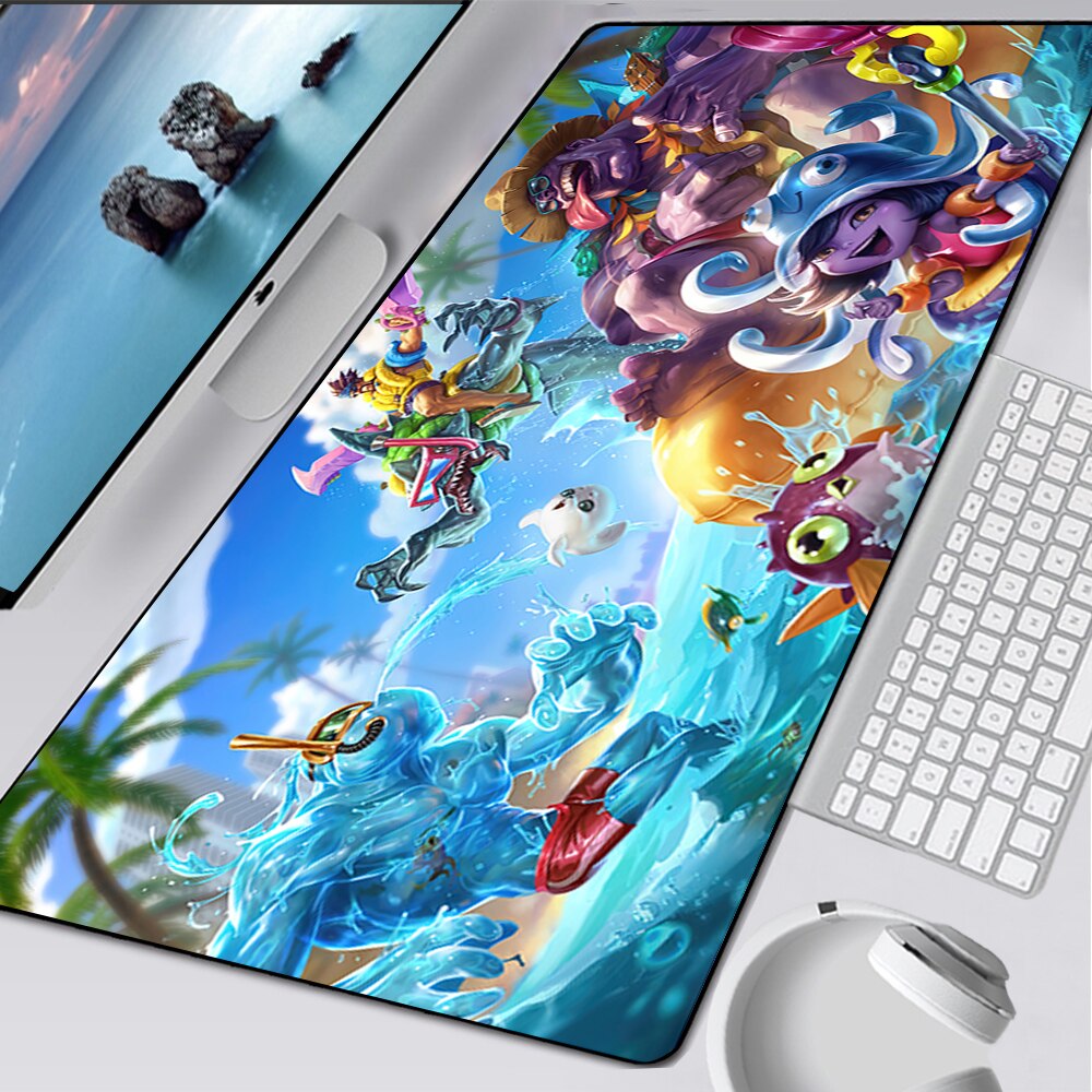 LoL Draven Gaming Mousepads, Soul Reaver Draven, Ruined, Gladiator, Mecha Kingdoms, Primetime, Debonair, Pool Party, League of Legends Deskmat Gift