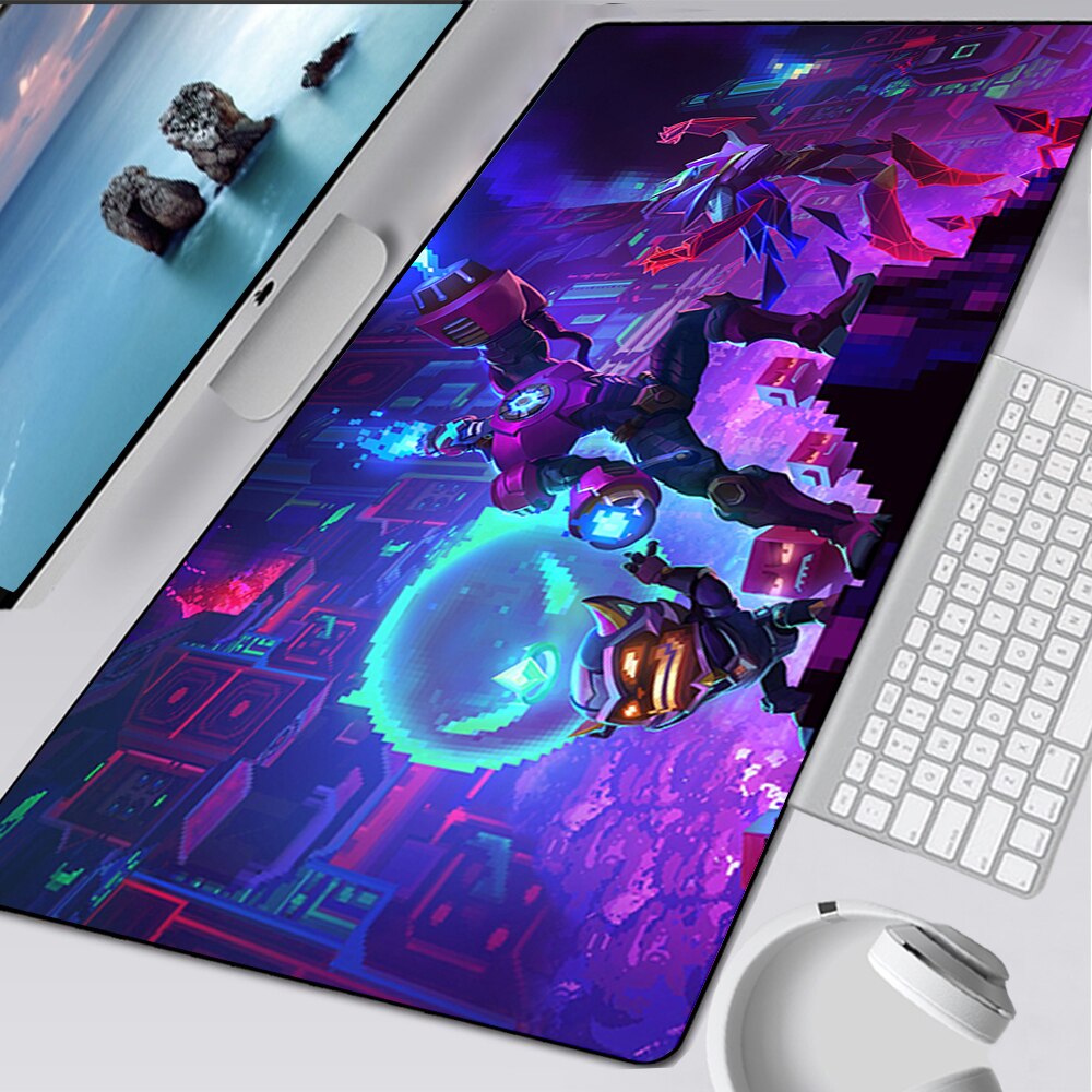 LoL Brand Mousepad Collection All Skins, Battle Boss Brand, Vandal Brand, Apocalyptic Brand, Cryocore Brand,  League of Legends Deskmat Gift