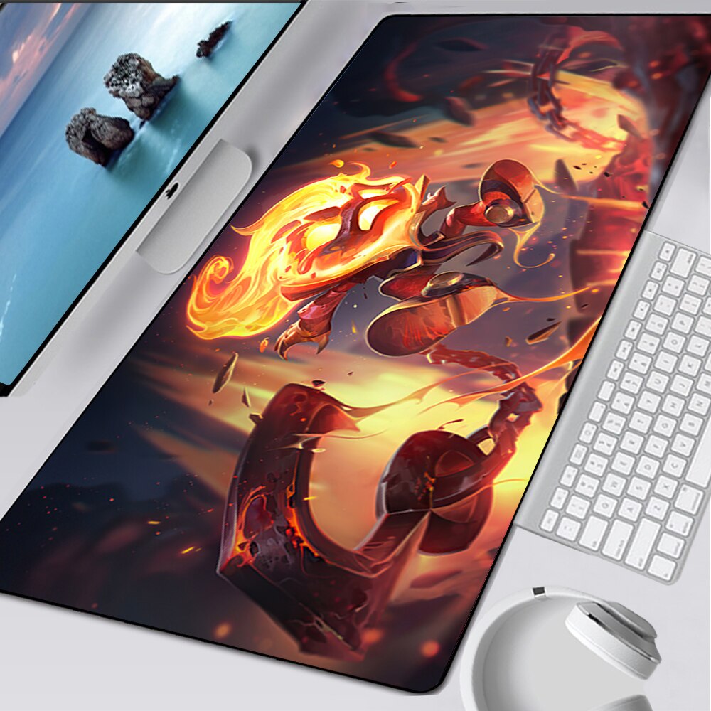 LoL Amumu Mousepad Collection, Pumpkin Prince, Infernal, Porcelain, Regifted, Surprise Party, Emumu, Little Knight, Heartache Deskmat