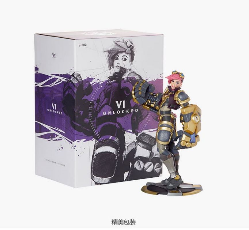 Vi Medium Statue The Piltover Enforcer - League of Legends Fan Store