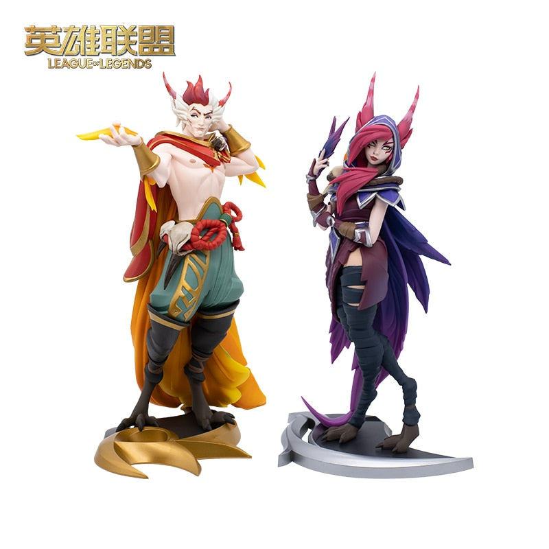 Xayah Rakan Medium Statue The Rebel The Charmer - League of Legends Fan Store