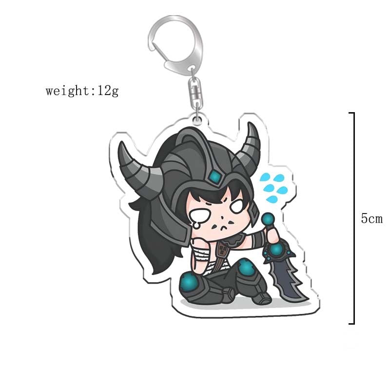 League of Legends Acrylic Keychain Champion Series 2 - League of Legends Fan Store