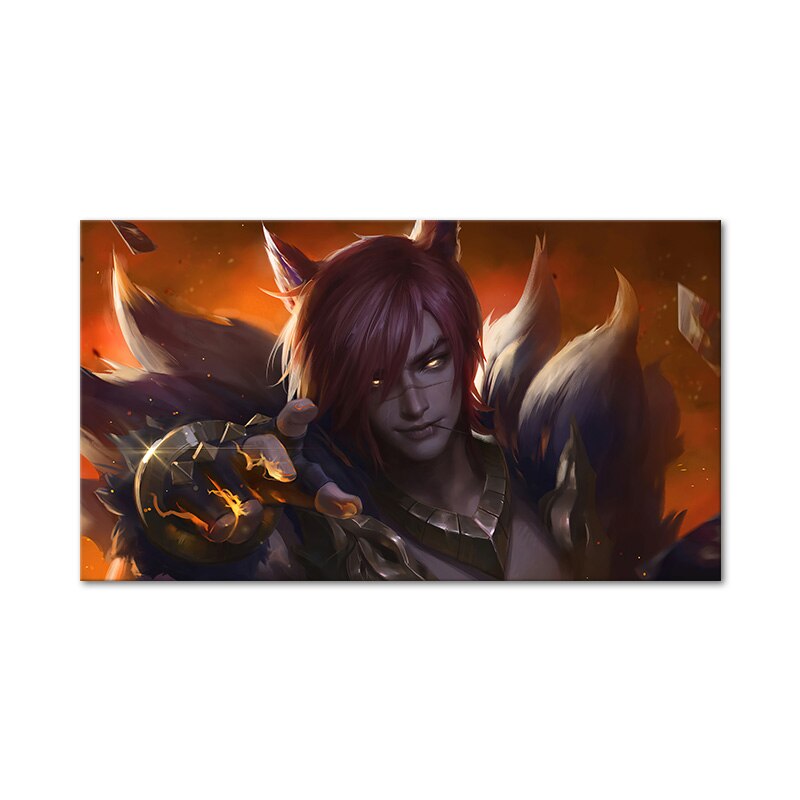 Sett  "The Boss" Poster - Canvas Painting 2 - League of Legends Fan Store