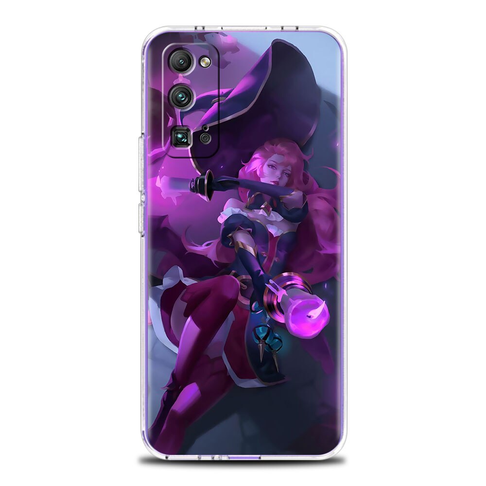 League Of Legends Lol Cool Transparent Clear Phone Case for Honor Play 9A 8X 30 9X Lite 20 9X Pro Protector Phone Bag Cover - League of Legends Fan Store