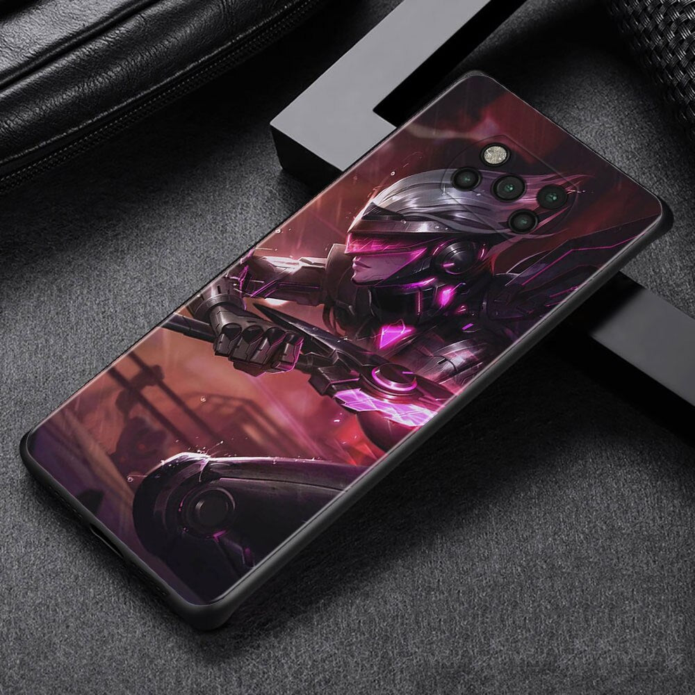 League Of Legends Lol Phone Case For Xiaomi Poco X3 NFC M3 Pro 5G F3 GT Pocophone F1 Silicone Cover for Poco X3 NFC M3 Coque Bag - League of Legends Fan Store