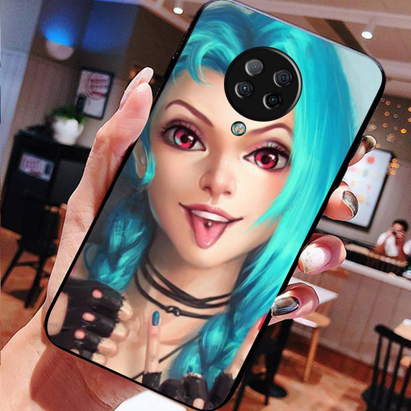 Collection 2 Arcane jinx Phone Case For Xiaomi Mi Redmi Note 7 8 9 10 11 pro t s A 10 Lite pro - League of Legends Fan Store