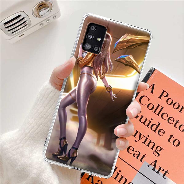 Collection 2 League Legends LOL Kda Case For Samsung Galaxy A51 A71 A41 A42 5G A31 A21 A01 M51 M21 M11 Clear Soft Phone Coque Shell - League of Legends Fan Store