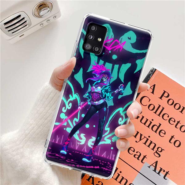 Collection 1 League Legends LOL Kda Case For Samsung Galaxy A51 A71 A41 A42 5G A31 A21 A01 M51 M21 M11 Clear Soft Phone Coque Shell - League of Legends Fan Store