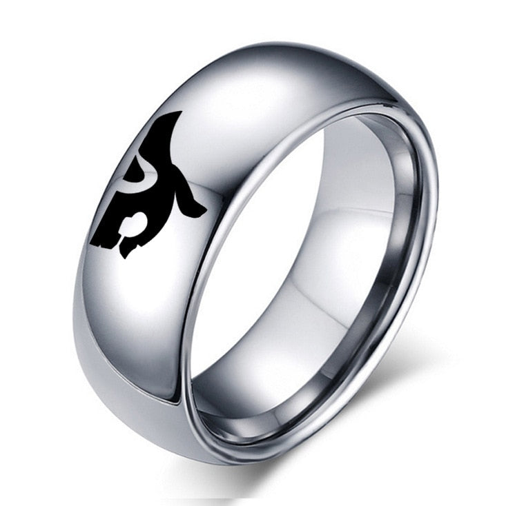 Kindred "Eternal Hunters" Ring - Stainless Steel - "Never One Without the Other Love" - League of Legends Fan Store