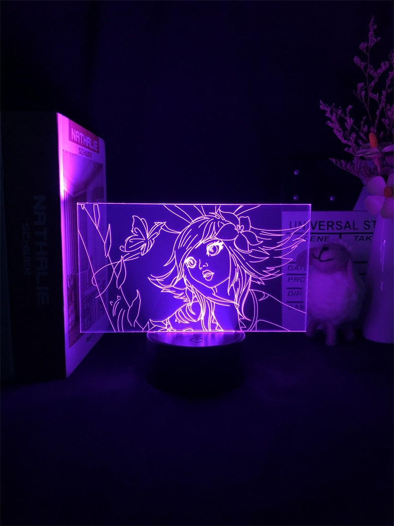 Neeko The Curious Chameleon 3D Led Nightlight - League of Legends Fan Store