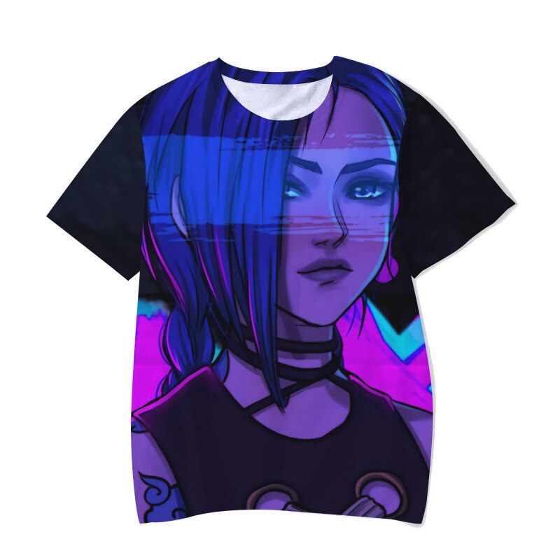 Freedom Jinx Hipster T Shirts - League of Legends Fan Store