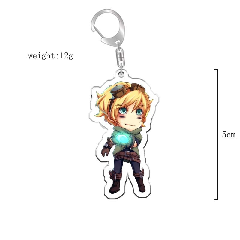 League of Legends Acrylic Keychain Champion Series 2 - League of Legends Fan Store