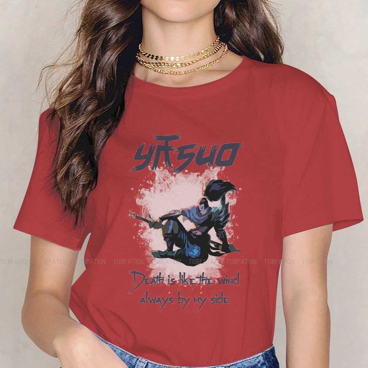 Yasuo TShirt  Pure Cotton - League of Legends Fan Store