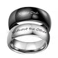 Kindred "Eternal Hunters" Ring - Stainless Steel - "Never One Without the Other Love" - League of Legends Fan Store