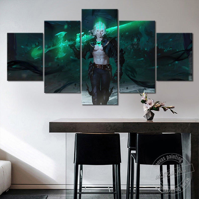 "The King of Ruined" Viego Poster - Canvas Painting - League of Legends Fan Store