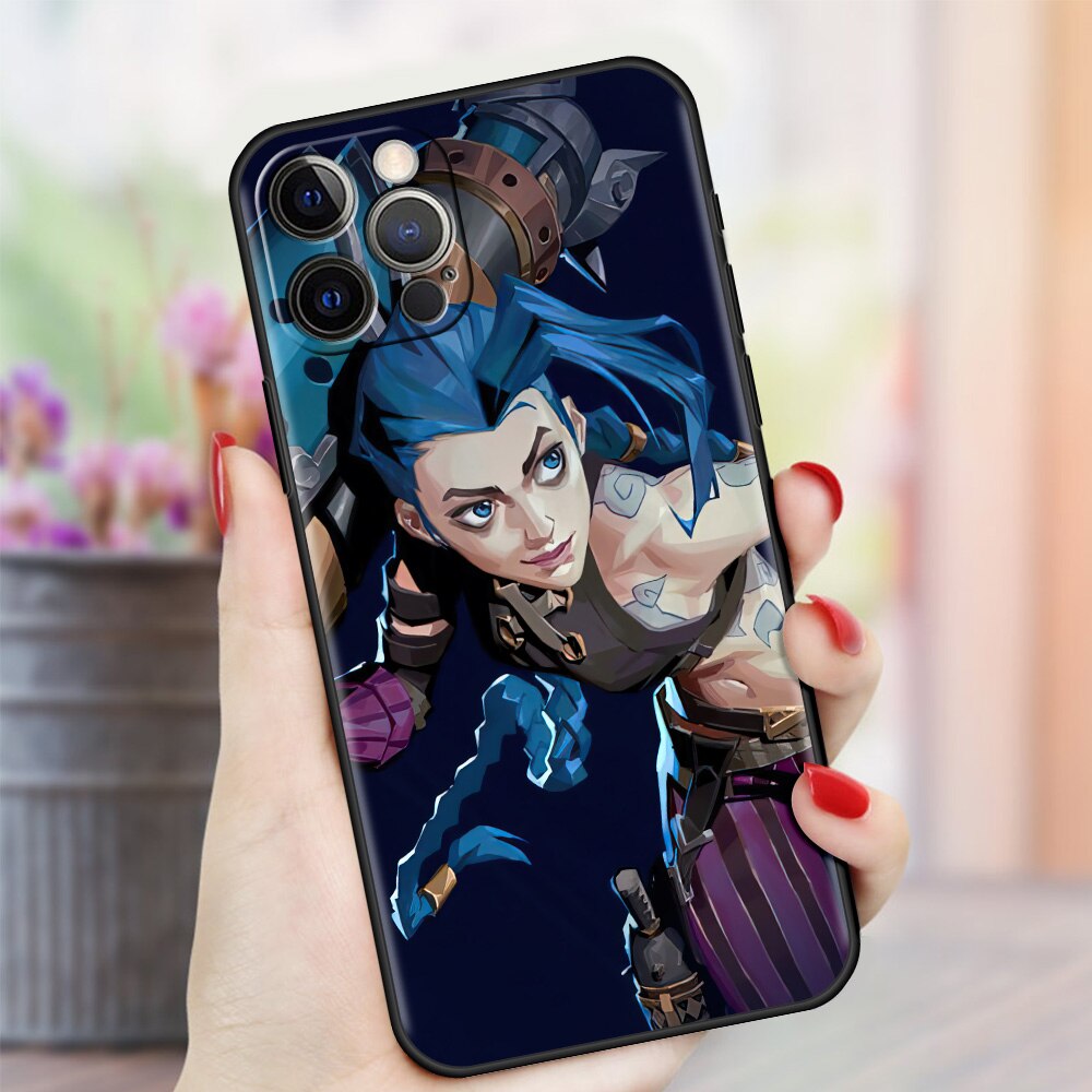 Collection 3 Case For Apple iPhone 11 13 Pro Max 12 Mini XR SE 2020 7 8 Plus X XS Phone Cover 6 6S 5 5S Silicone Shell Arcane Hot Anime Funda - League of Legends Fan Store