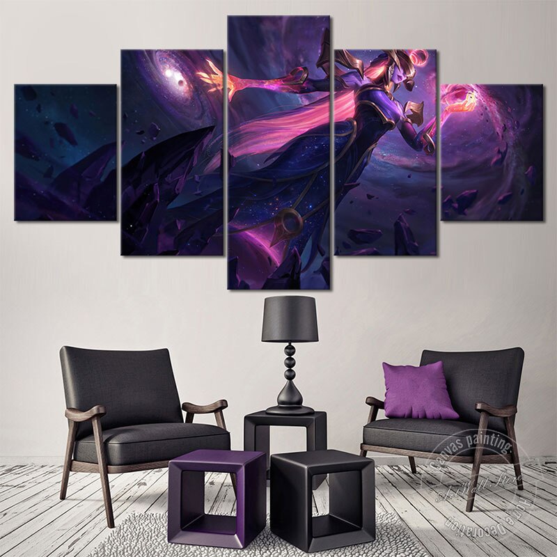 "Dark Cosmic" Lissandra Poster - Canvas Painting - League of Legends Fan Store