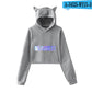 K/DA The Baddest Cat Ear Crop Hoodies Collection - League of Legends Fan Store