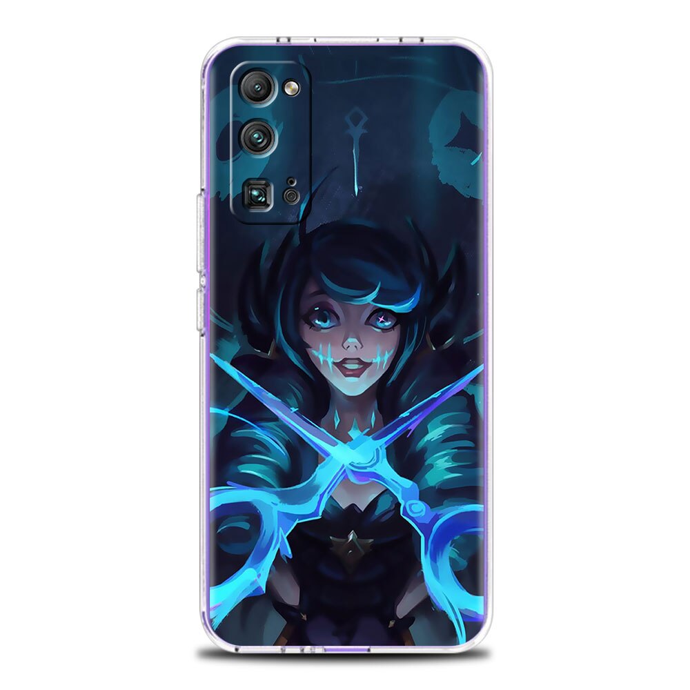 League Of Legends Lol Cool Transparent Clear Phone Case for Honor Play 9A 8X 30 9X Lite 20 9X Pro Protector Phone Bag Cover - League of Legends Fan Store