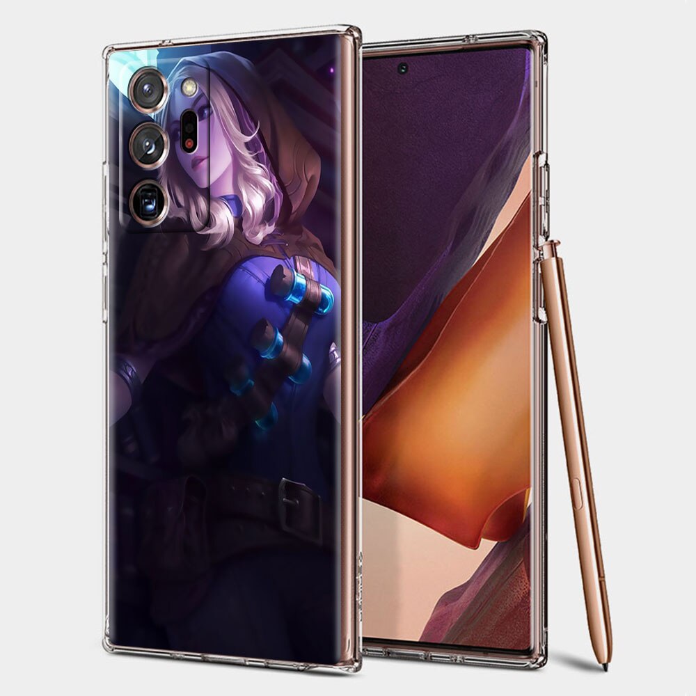 Collection 2 League Of Legends Lol Cool Transparent Phone Case for Samsung Galaxy Note 20 UItra 10 Plus 5G 10Lite 20 5G 9 Protect Cover - League of Legends Fan Store