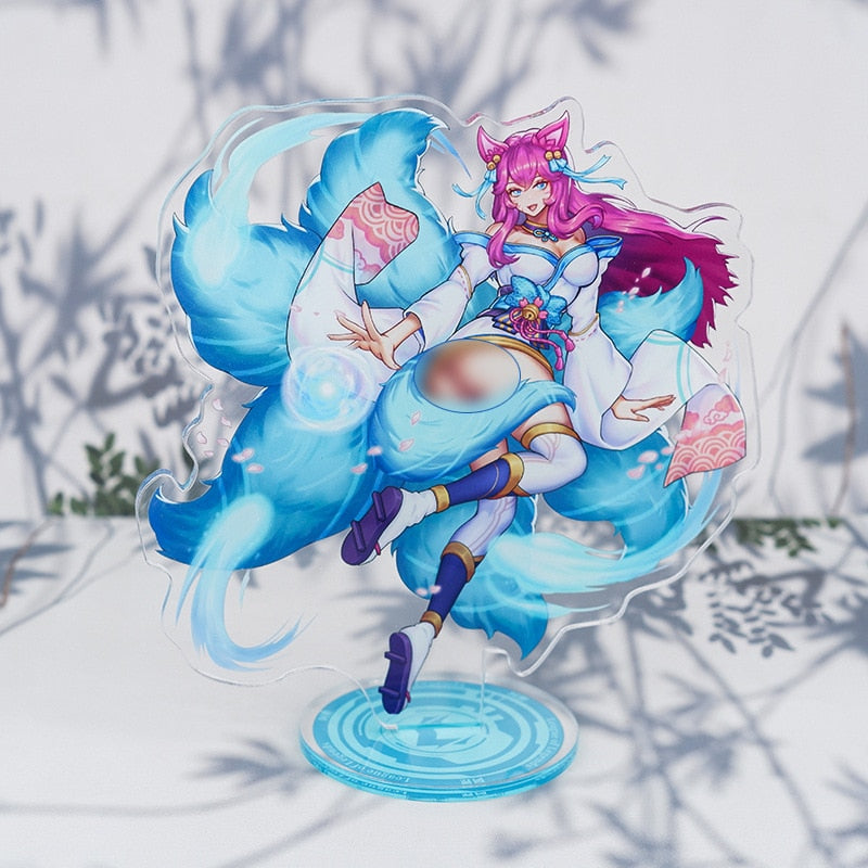 Jinx Gwen Ahri Zoe Ezreal Lulu Irelia Kassadin Caitlyn Acrylic Stand Model - League of Legends Fan Store