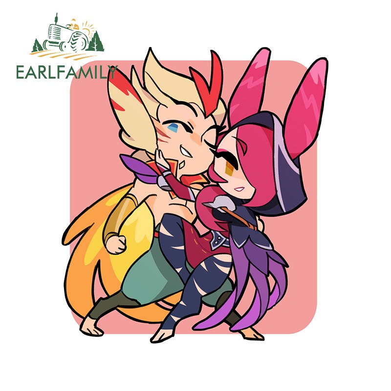 Xayah and Rakan Stickers - League of Legends Fan Store