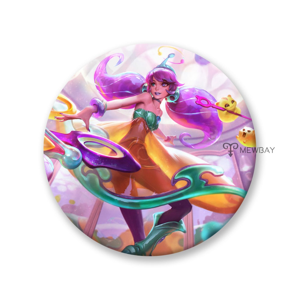 League of Legends  Gwen Badge - League of Legends Fan Store