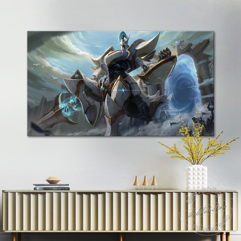 Hecarim "The Shadow of War" Poster - Canvas Painting - League of Legends Fan Store