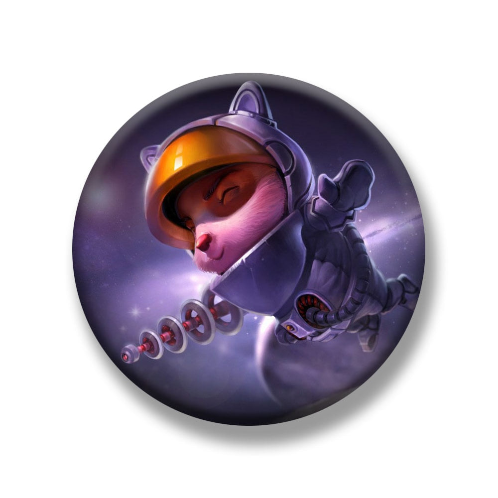 Teemo Badge - Brooch Collection - League of Legends Fan Store