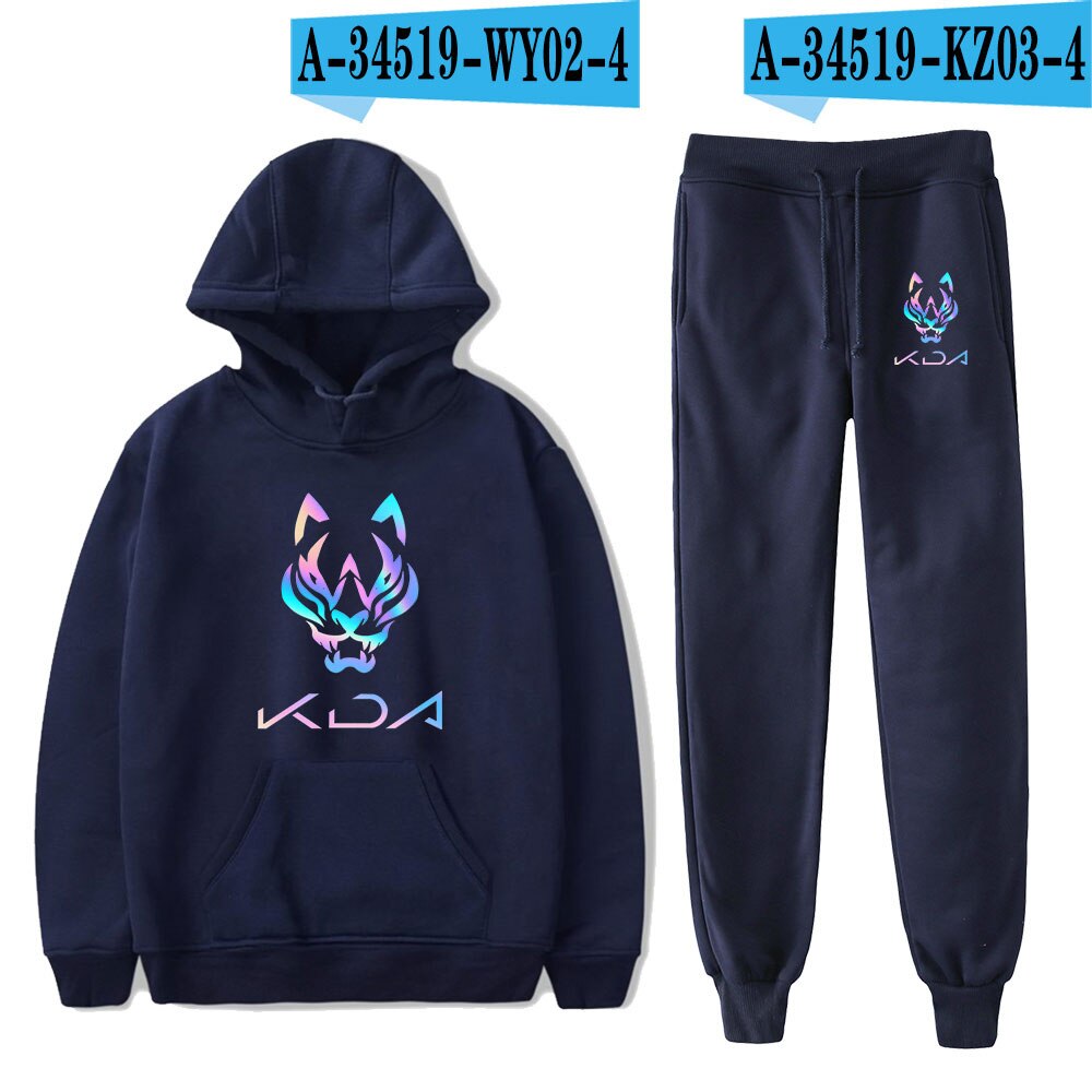 K/DA The Baddest  Jogger - Sweatshirt Sets Collection - League of Legends Fan Store