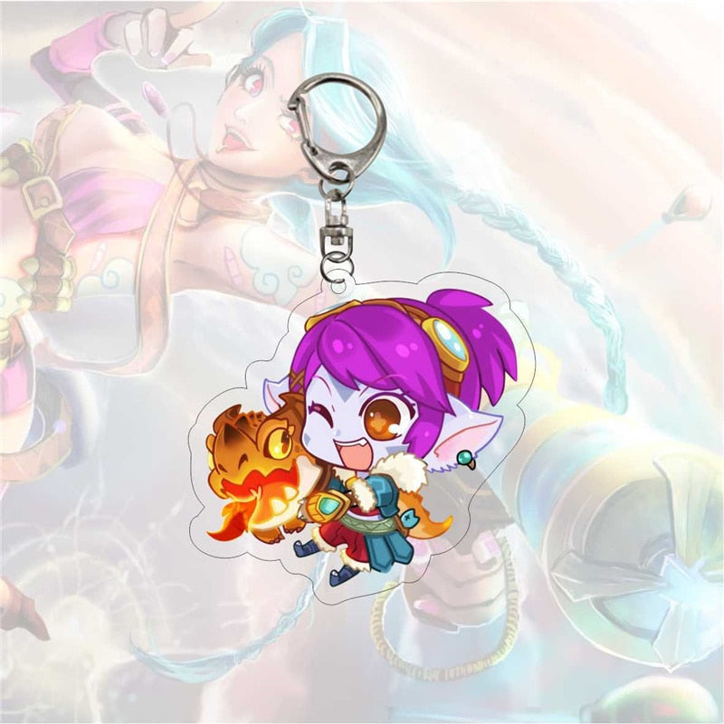 League of Legends Acrylic Keychain Champion Series 6 - League of Legends Fan Store