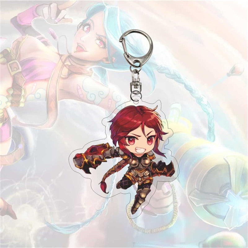 League of Legends Acrylic Keychain Champion Series 6 - League of Legends Fan Store