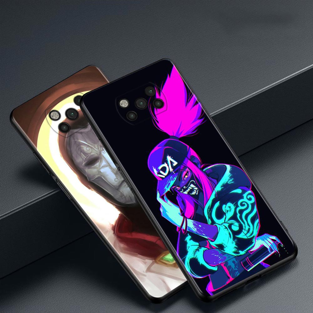 League Of Legends Lol Phone Case For Xiaomi Poco X3 NFC M3 Pro 5G F3 GT Pocophone F1 Silicone Cover for Poco X3 NFC M3 Coque Bag - League of Legends Fan Store