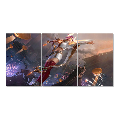 "The Grand Duelist" Fiora Poster - Canvas Painting - League of Legends Fan Store