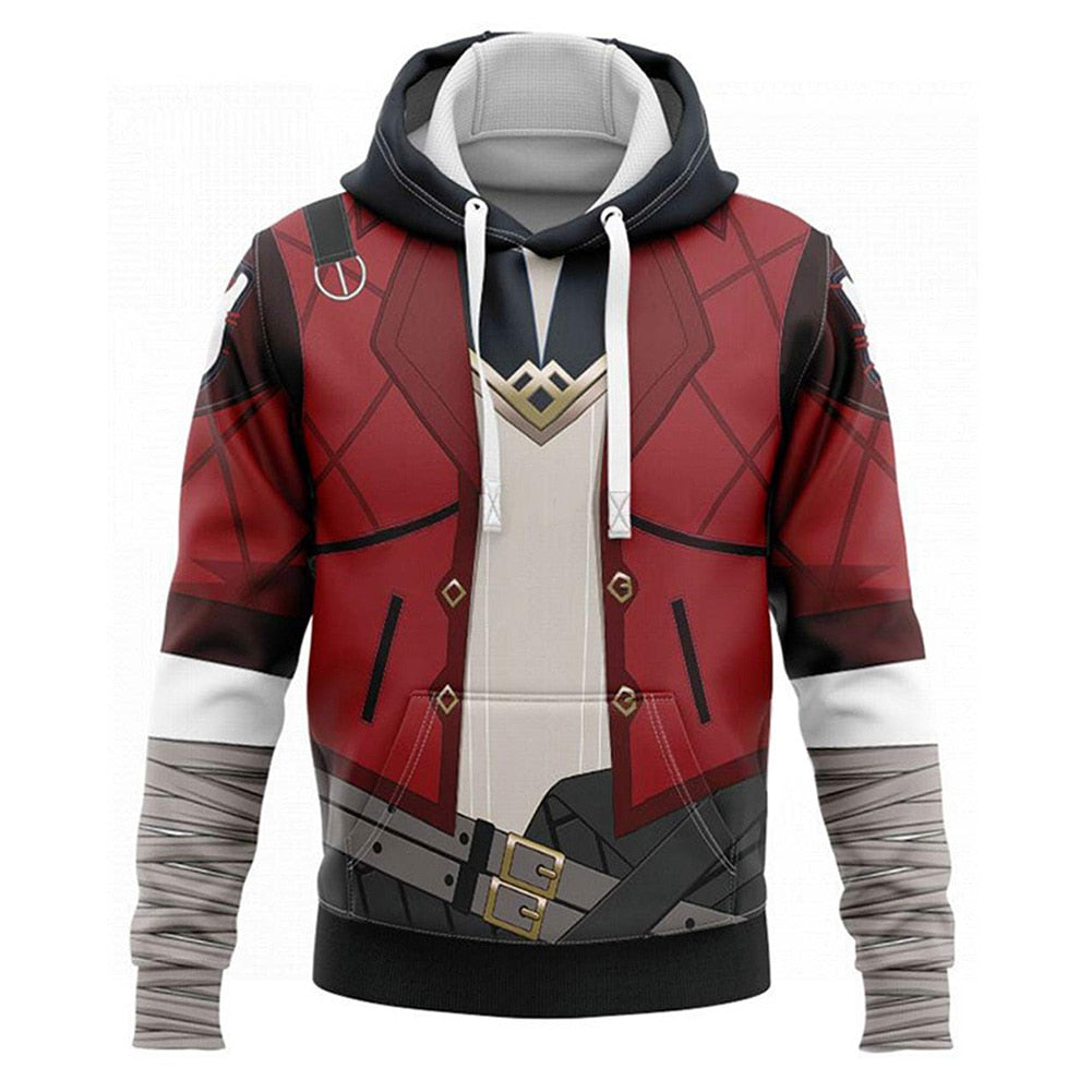 Arcane Jinx Jayce Vi Cosplay Hoodie - League of Legends Fan Store