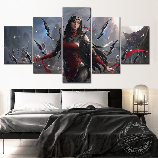 Irelia "Mural" Poster - Canvas Painting - League of Legends Fan Store