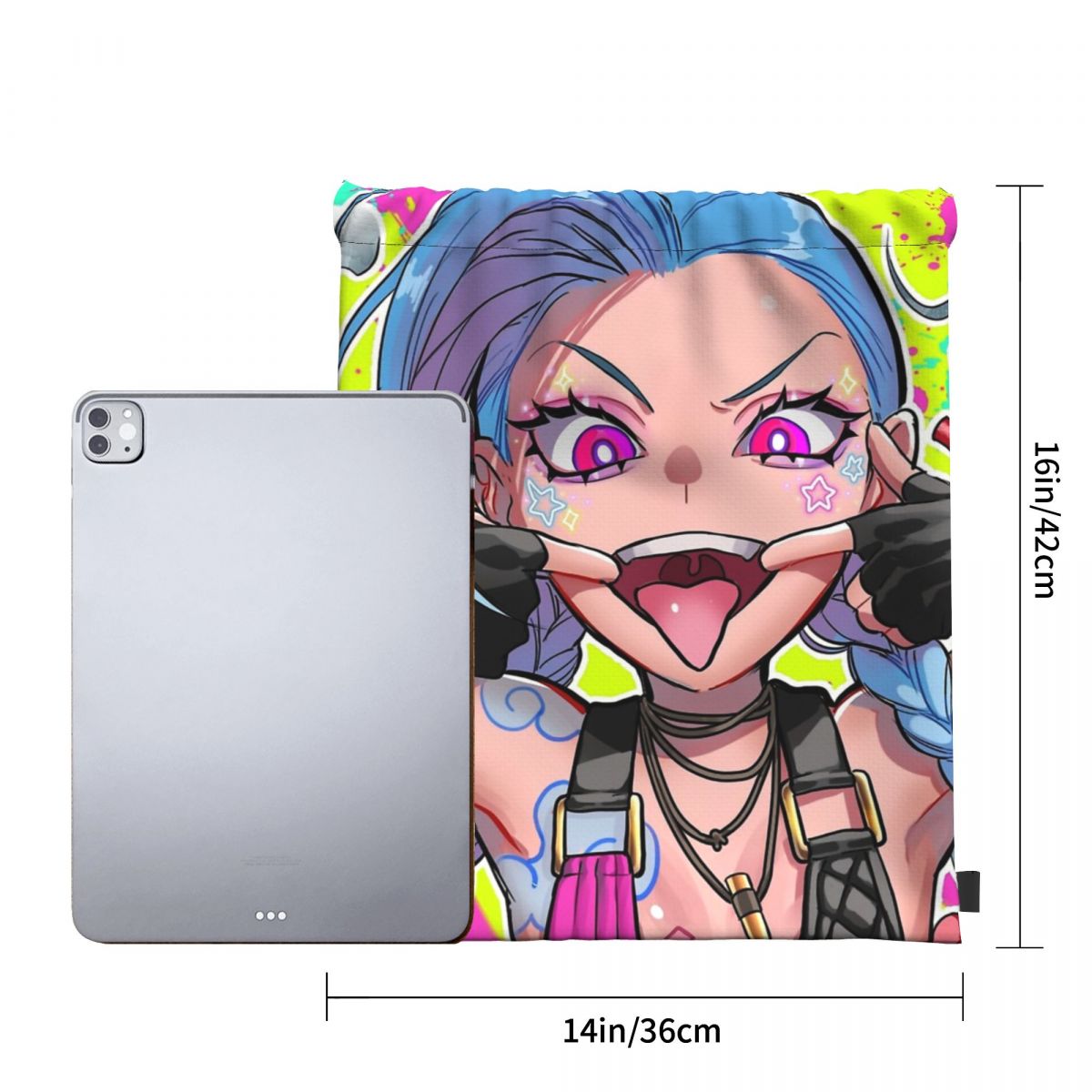 Cute Jinx Backpack - League of Legends Fan Store