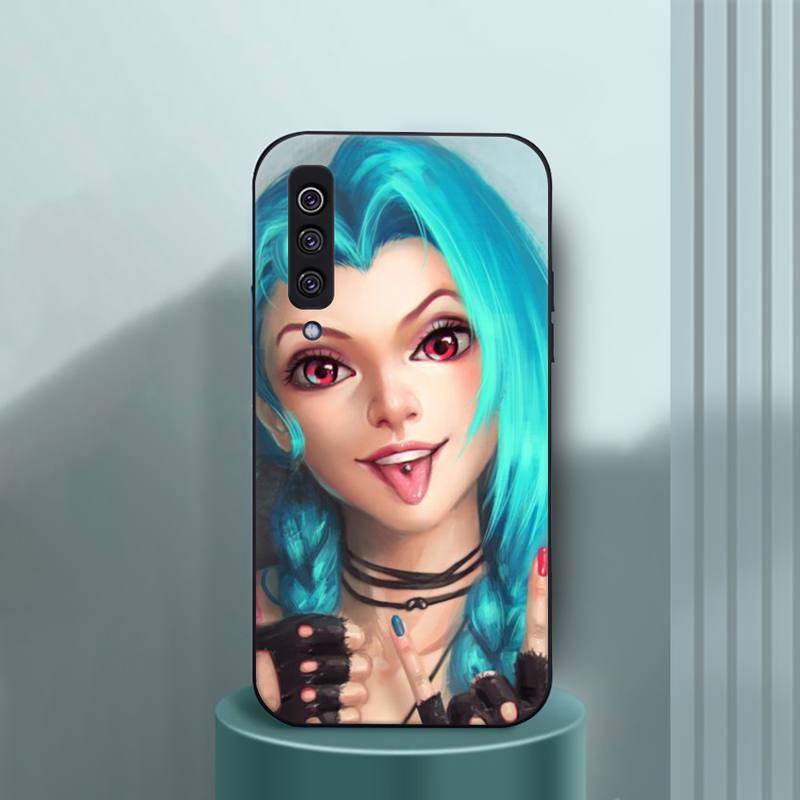 Collection 2 Arcane jinx Phone Case For Samsung a10 a12 a50 a51 a52 a21 a31 a32 a71 s10 s20 s21  Plus Fe Ultra - League of Legends Fan Store