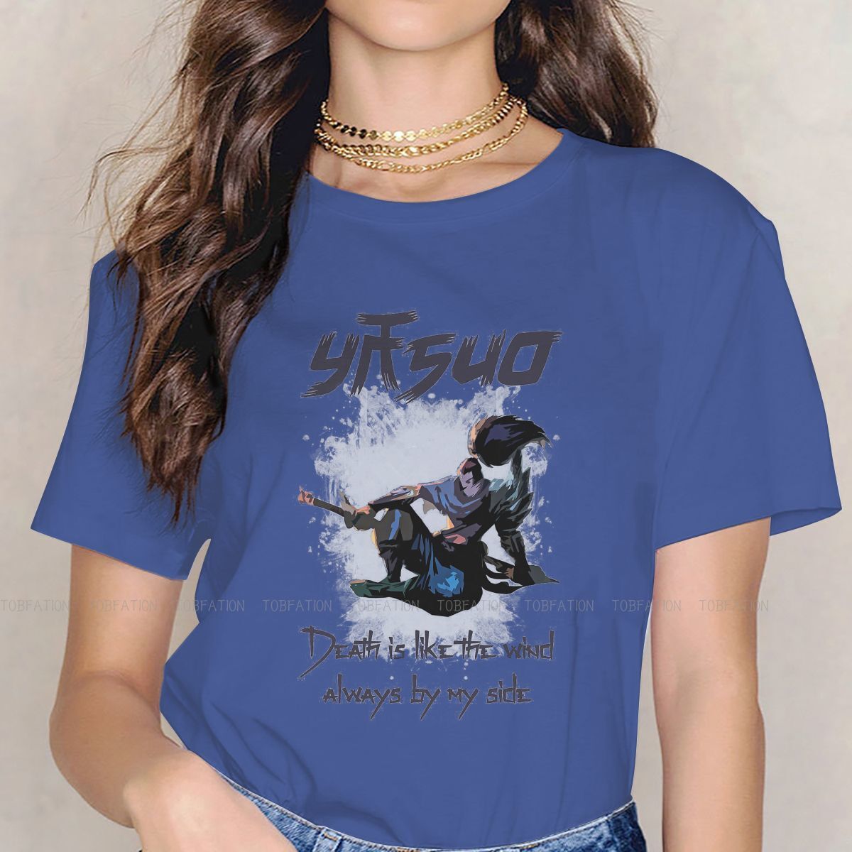 Yasuo TShirt  Pure Cotton - League of Legends Fan Store